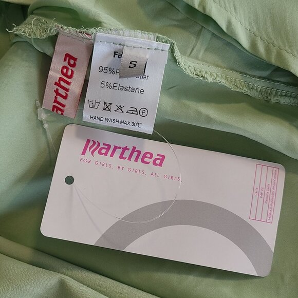 Parthea Ruched Bust Split Thigh Cami Dress Corset Tie Back NEW Sm Cottage Fairy - Picture 6 of 10